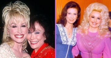 Dolly Parton shared a throwback photo of her and Loretta Lynn