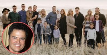 Donny Osmond Shares Rare Photo Of His Whole Family For 62nd Birthday