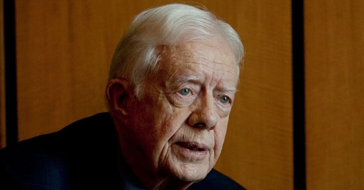 Former President Jimmy Carter Hospitalized Once Again For UTI