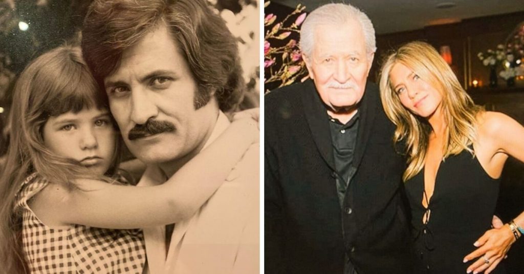 Jennifer Aniston Shares Throwback Photos Of Herself And Dad John(00)