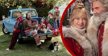 Kate Hudson and her whole family love getting into the Christmas spirit