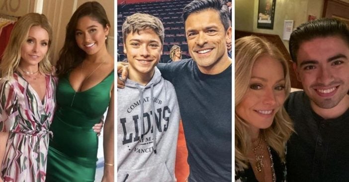 Kelly Ripa And Mark Consuelos' Kids Look Exactly Like Their Famous Parents