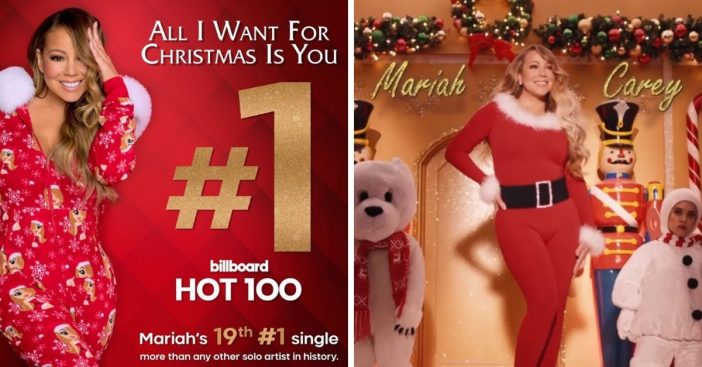 Mariah Carey releasing a new music video for All I Want for Christmas Is You