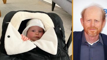 Ron Howard is a proud grandfather as his son shares baby photos