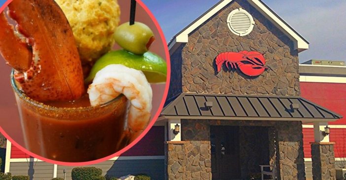 Try the new Lobster Claw Bloody Mary at Red Lobster