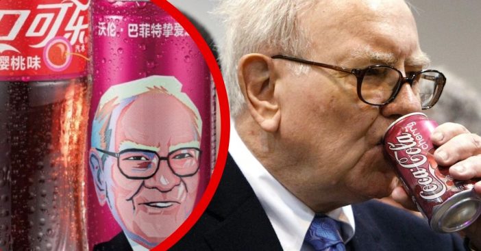 Upon a neighbor's glowing recommendation, Buffett switched from Pepsi to Coke