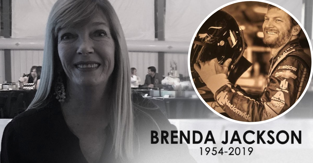 brenda jackson dale earnhardt jr mother 