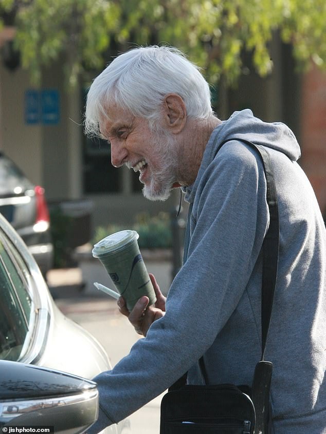 dick van dyke running errands in malibu