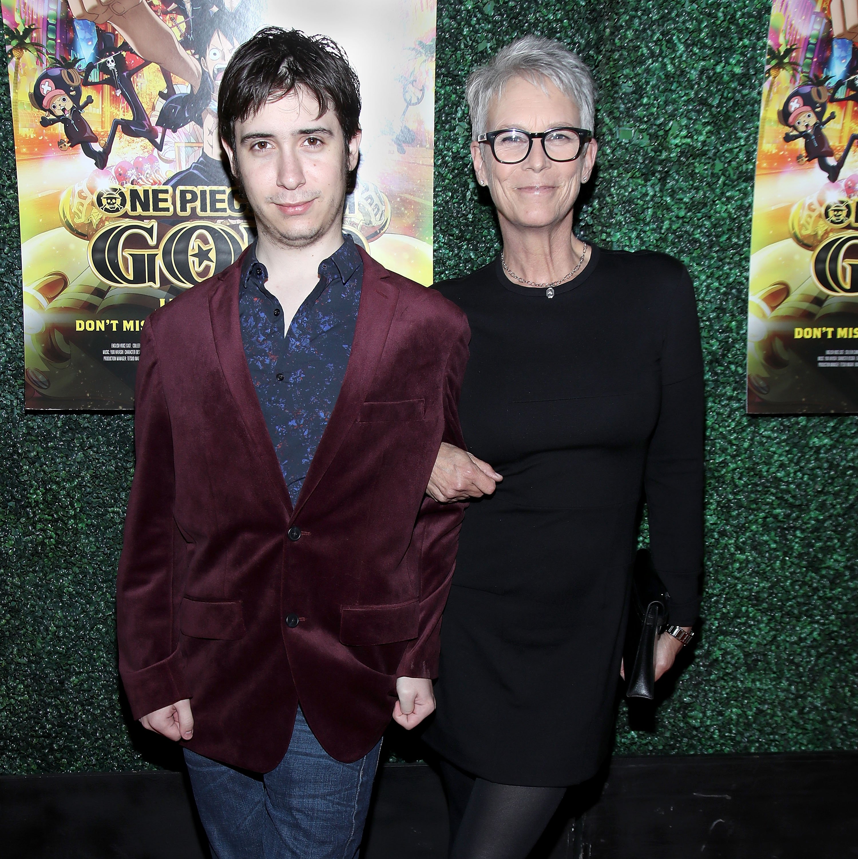 jamie lee curtis and son thomas guest 