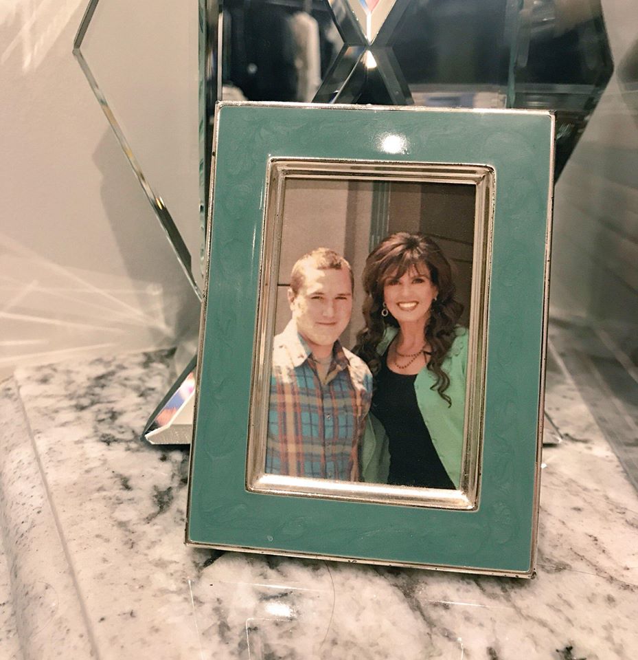 marie osmond son michael photo in frame