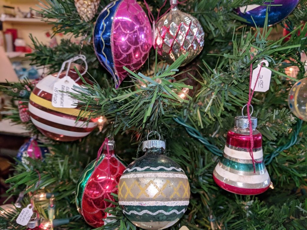 The History Behind Those Vintage Shiny Brite Christmas Ornaments 