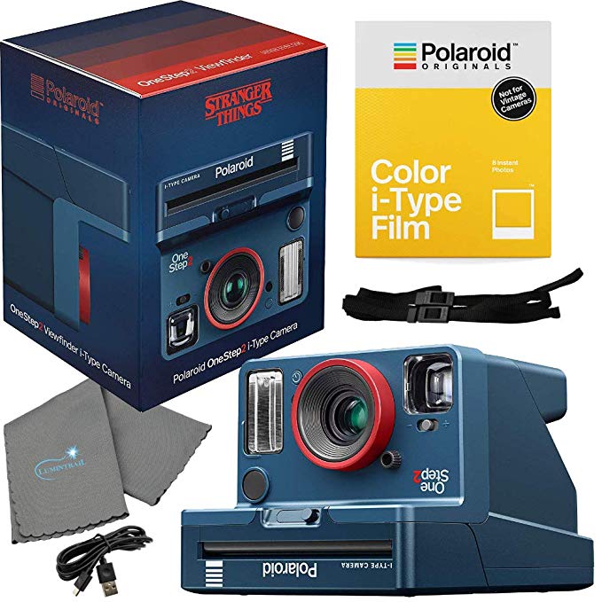 stranger things polaroid camera bundle 