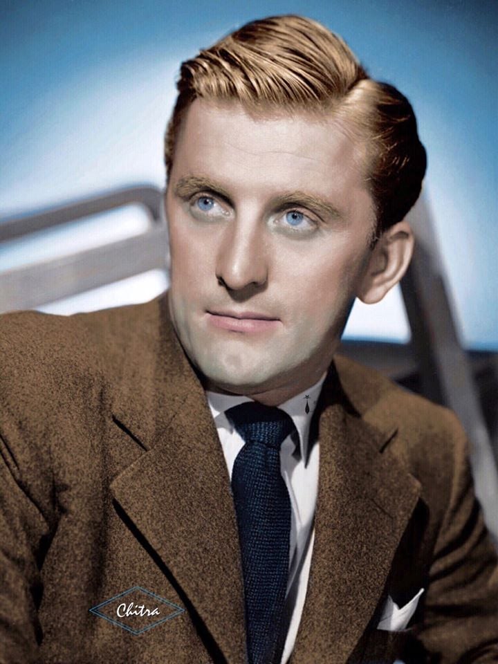 young kirk douglas 