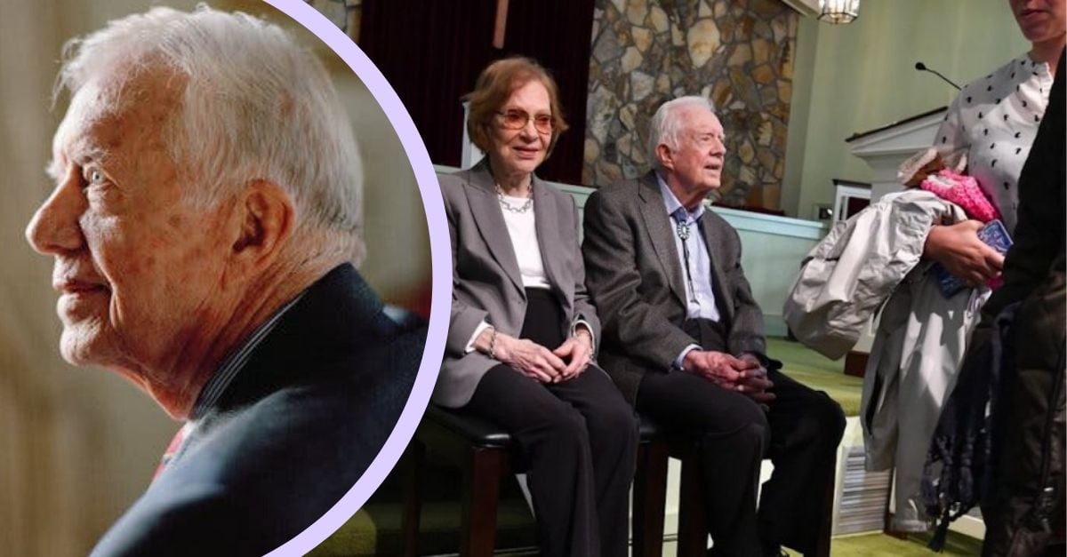 Jimmy Carter Returns To Church After Successful Brain Surgery