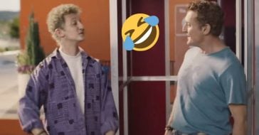Alex Winter plays Bill from Bill and Ted in the new Walmart Super Bowl ad