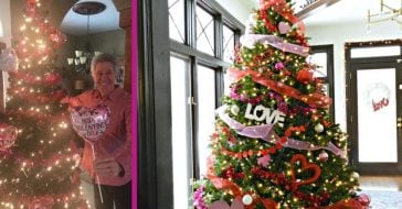 Barry Williams Puts Twist On Old Christmas Tree With 'Valentine's Day Tree'