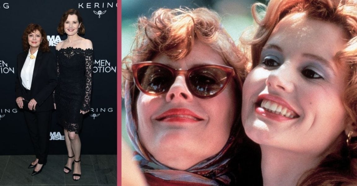 Geena Davis & Susan Sarandon Together For 'Thelma & Louise' Reunion
