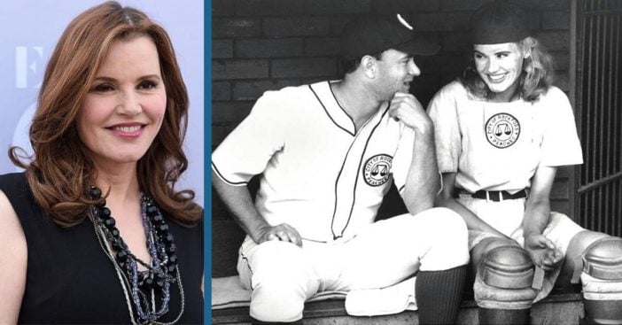 Geena Davis Opens Up About Working With Tom Hanks On 'A League Of Their Own'