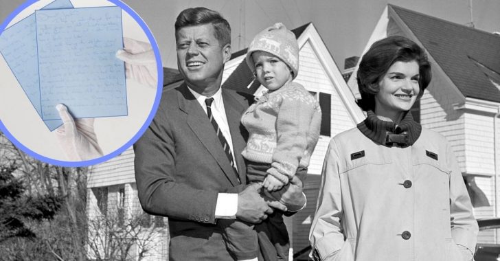 Handwritten Letter By Jackie Kennedy Donated To Jfk Library Foundation 
