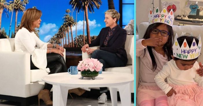 Hoda Kotb reveals she may want more kids on The Ellen DeGeneres Show