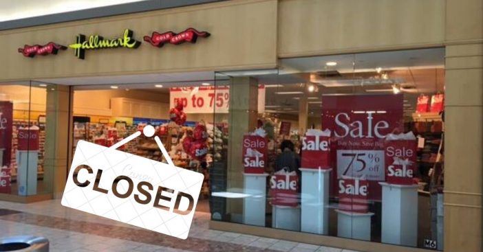 Many Hallmark locations are closing around the country