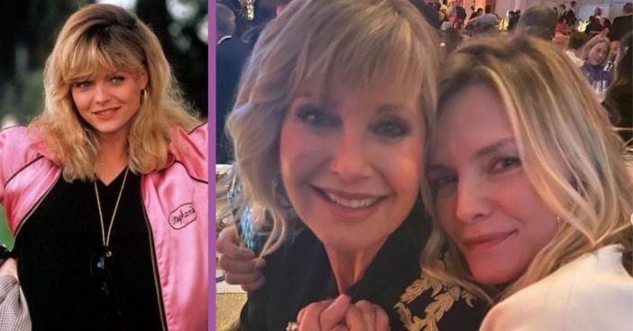 Olivia Newton-John Shares Sweet Photo With 'Grease 2' Star Michelle Pfeiffer (1)