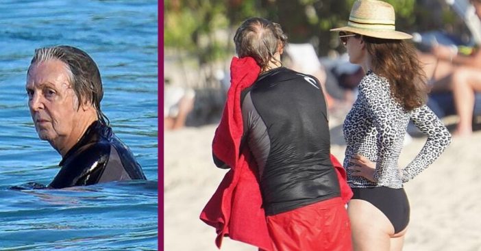 Paul McCartney Joins Wife Nancy Shevell In St. Barts For A Day In The Sun (1)