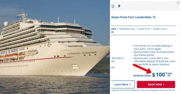 Pricing Glitch At Carnival Cruise Line Results In Super Low Cruise Rates