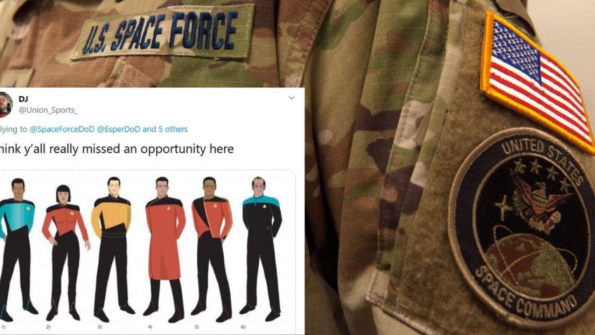 Internet Reacts To Us Space Force S Camouflage Uniforms