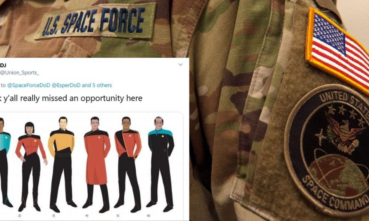 Internet Reacts To Us Space Force S Camouflage Uniforms