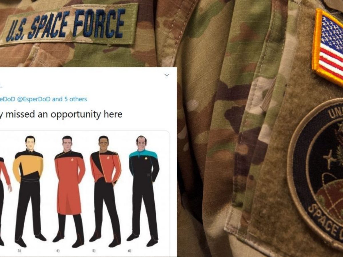 Internet Reacts To Us Space Force S Camouflage Uniforms