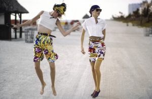 Vogue set a beautiful photoshoot in Miami that set the stage for more fashion trends
