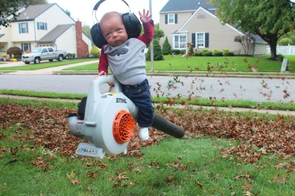 dad photographs preemie son ryan doing manly things