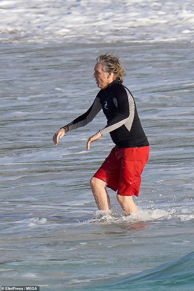 paul mccartney nancy shevell in swimsuits st barts