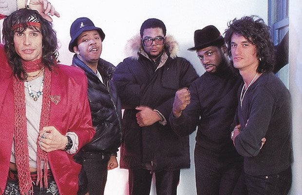 aerosmith steven tyler run dmc throwback photo