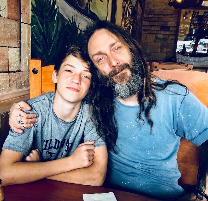 ryder and dad chris robinson 