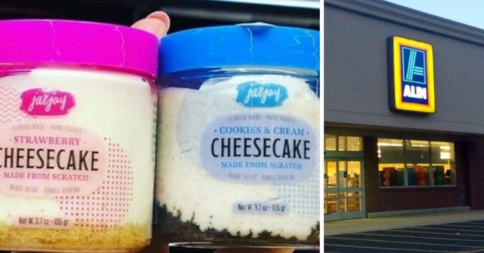 Aldi is selling mini cheesecakes in jars