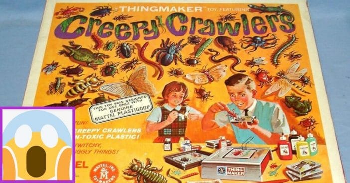 Creepy Crawlers were the classic way to scare anyone