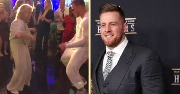 JJ Watt's grandmother stole the show at his wedding party