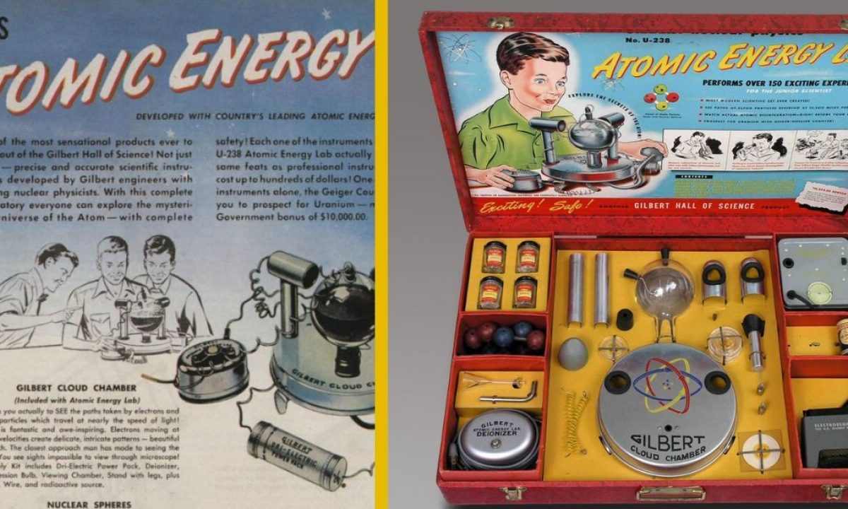 1950 radioactive science kit