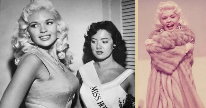 Looking at Jayne Mansfield and Mariska Hargitay feels like seeing twins