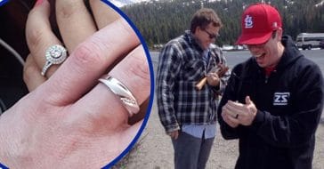 Man Sets Out On Secret Search For Wife's Lost Wedding Ring — And He Finds It!