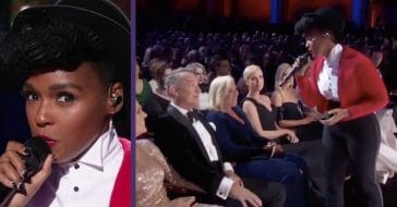 Singer Janelle Monáe Serenades Tom Hanks With 'Won't You Be My Neighbor_' At 2020 Oscars