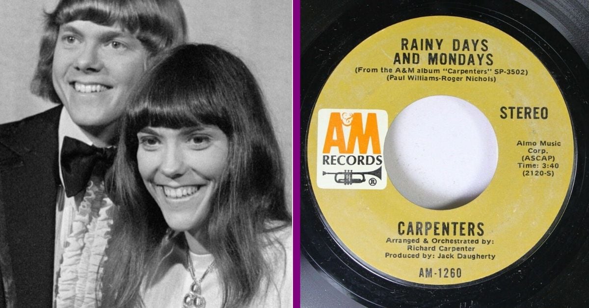 THE CARPENTERS - RAINY DAYS & MONDAYS