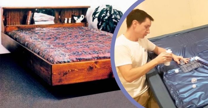 Waterbeds were healthy, unique, and fun - and high maintenance