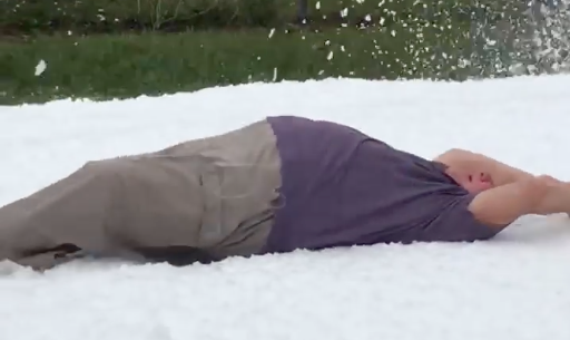 dying vietnam war vet albert septien gets to make a snow angel