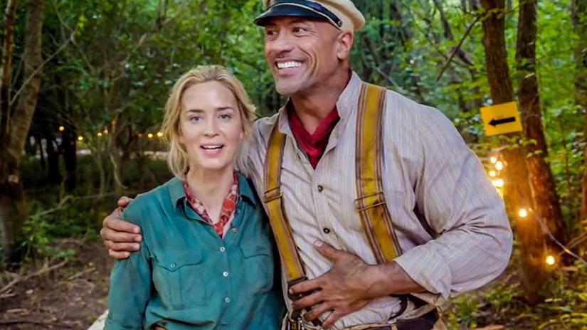 jungle cruise movie emily blunt dwayne johnson 