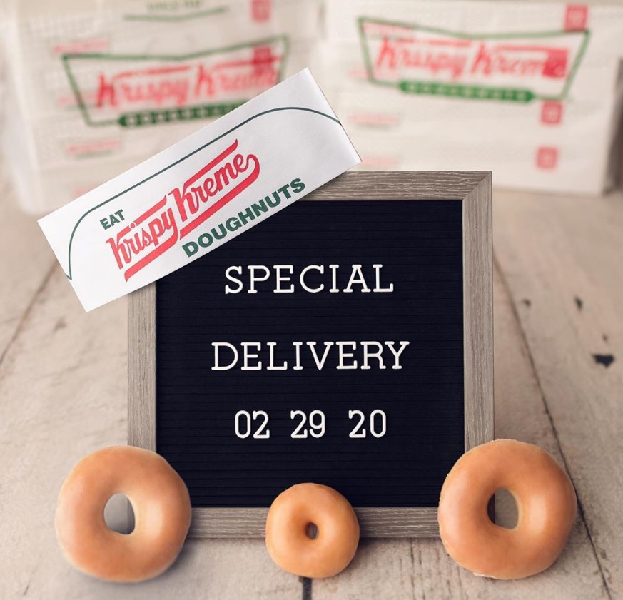 krispy kreme delivery 