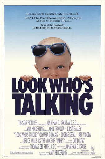 look whos talking movie poster 