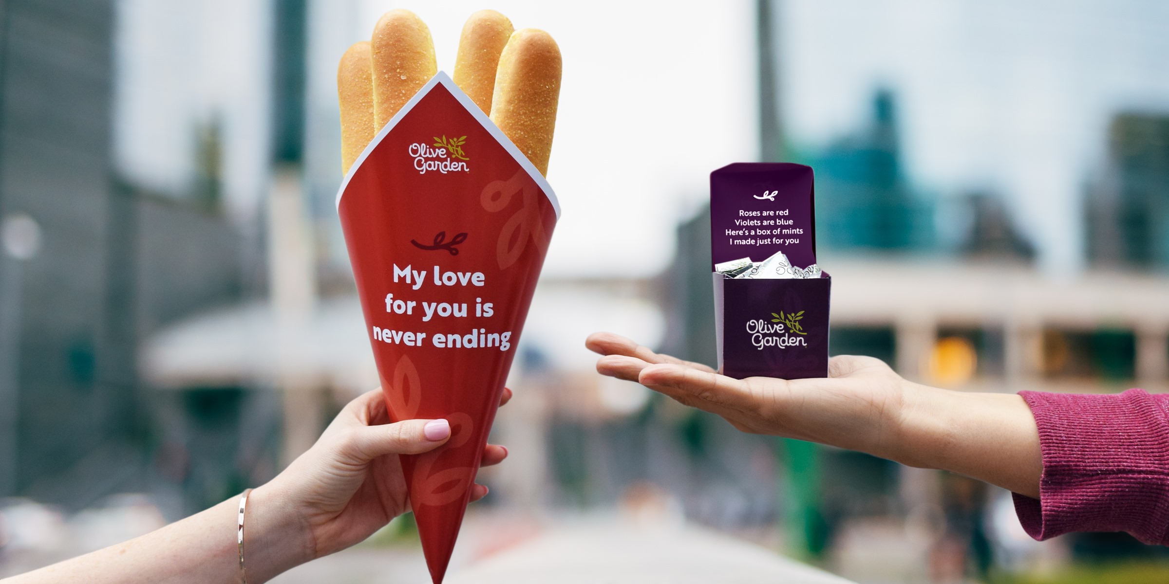 Olive Garden Is Releasing Breadstick Bouquets For Valentine S Day
